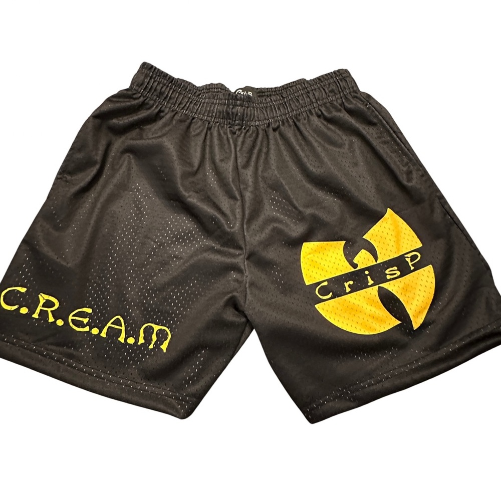 NY Crisp Wu-Tang C.R.E.A.M. shorts NWOT